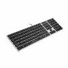 KeyTeck TASTIERA SLIM USB/PS2 SILVER BLACK